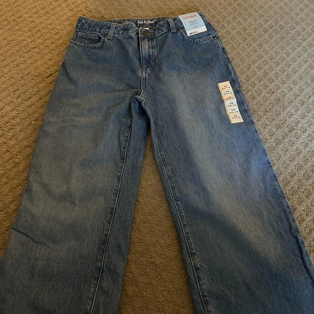Cat & Jack Kids Blue Jeans - Picture 1 of 1